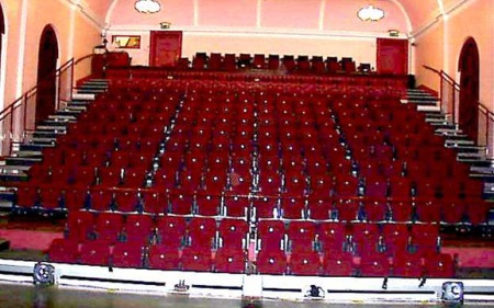 The auditorium of Portadown Town Hall Theatre